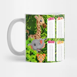 Multiplication table mug Mug